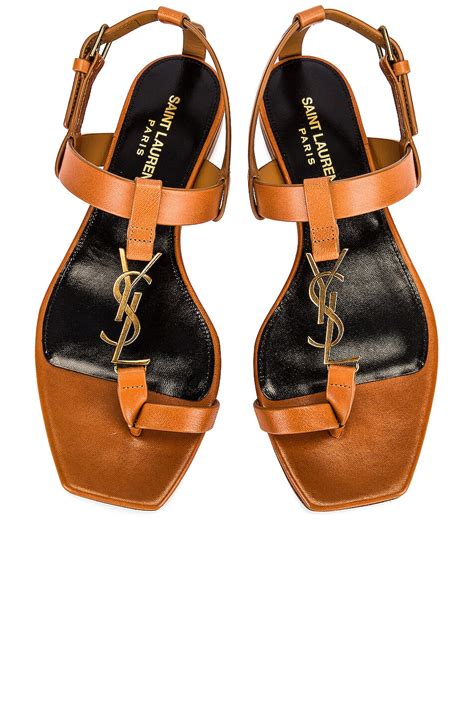 ysl cassandra price|saint laurent cassandra flat sandals.